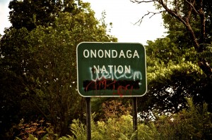 Onondaga Nation sign